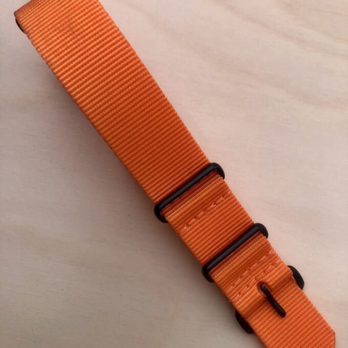 LUM-TEC ORANGE NYLON MILITARY STYLE 20mm
