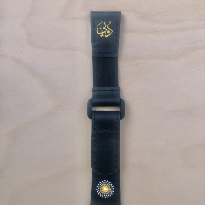 DUBAI & DUBAI EXPO STRAP VELCRO ELASTIC STRAP 22mm