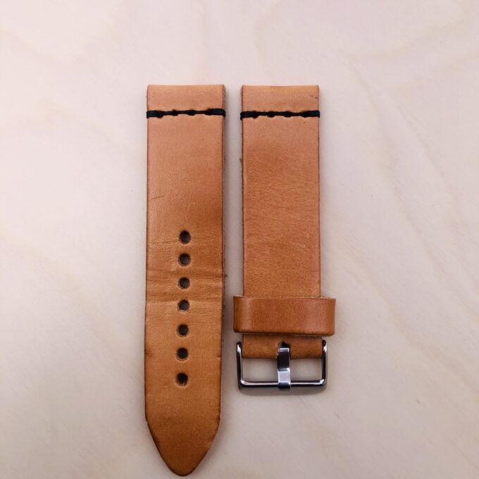 LIGHT BROWN STRAP WITH BUCKLE 24mm