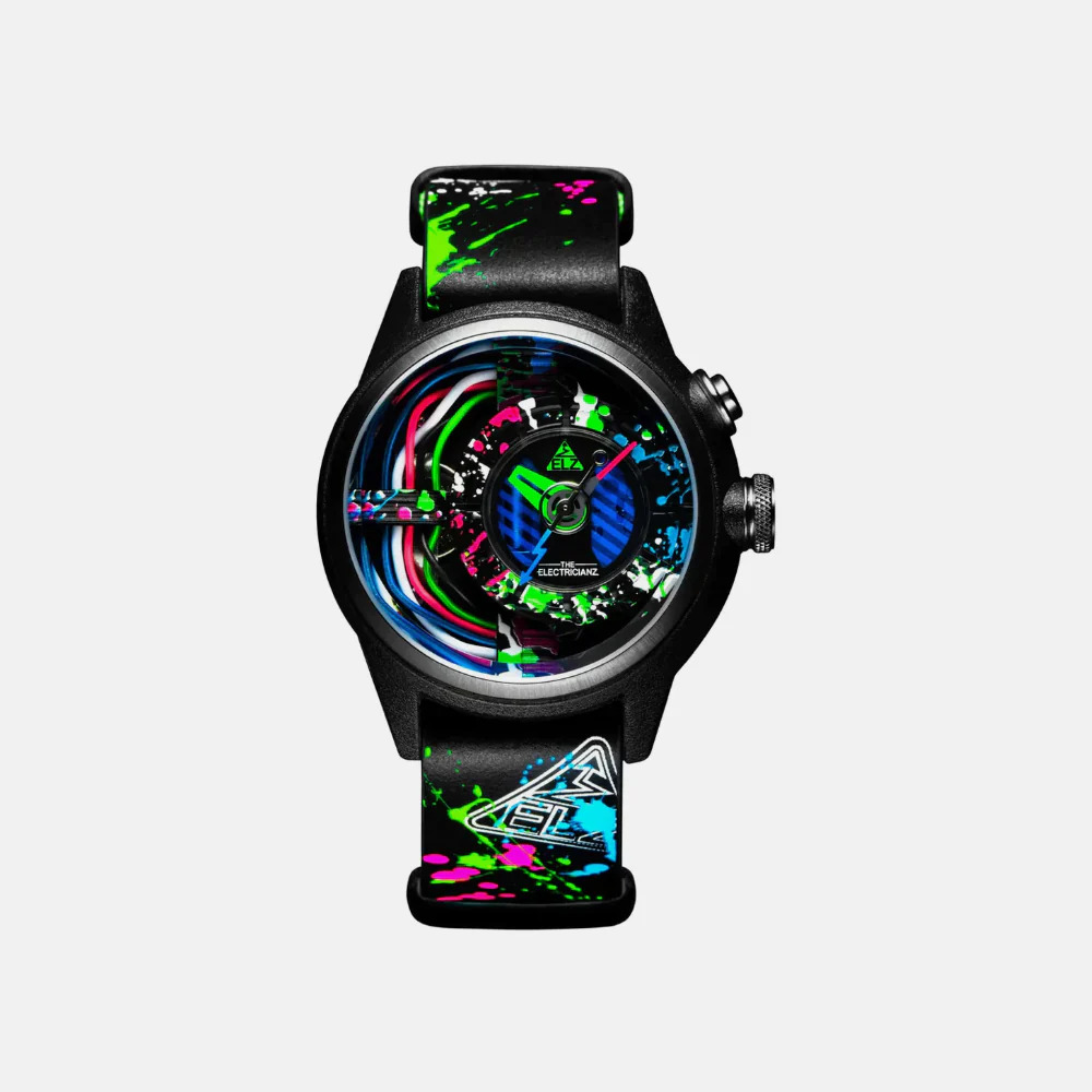 美品　HRM Neon Watch BLACK HOLLYWOOD RANCH MARKET - ☆最終価格☆初代☆1st☆ネオン