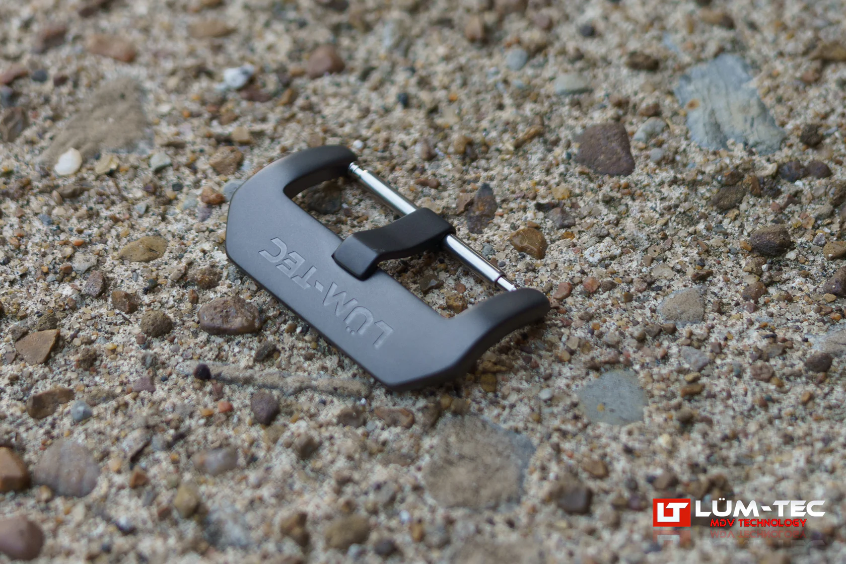 Gunmetal PVD Buckle 22mm - Image 2