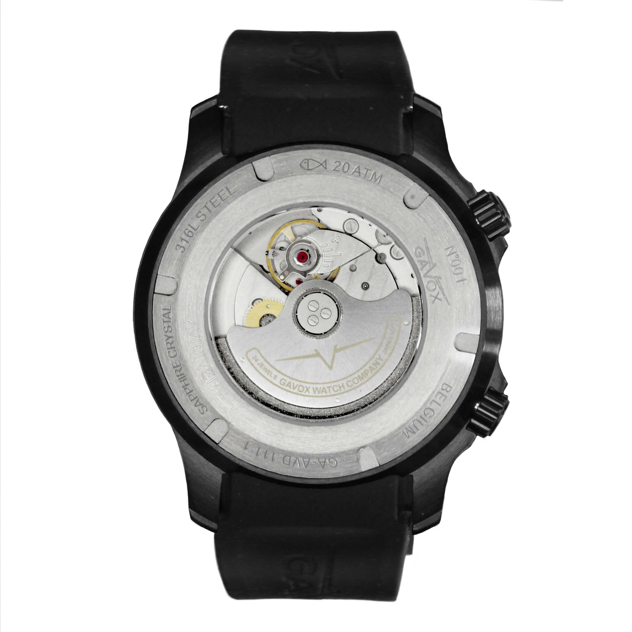 1111km/h Gavox AviDiver (Black PVD) - Image 2