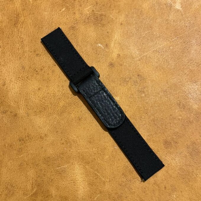 Gunny Kevlar A Velcro 317 Black / for ROLEX 20mm