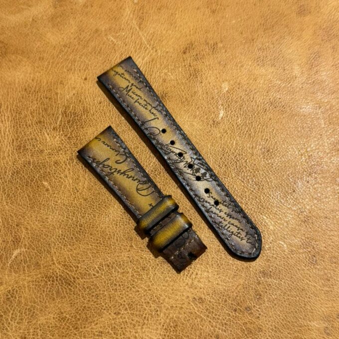 GUNNY PATINA SCRITTO BROWN 20mm