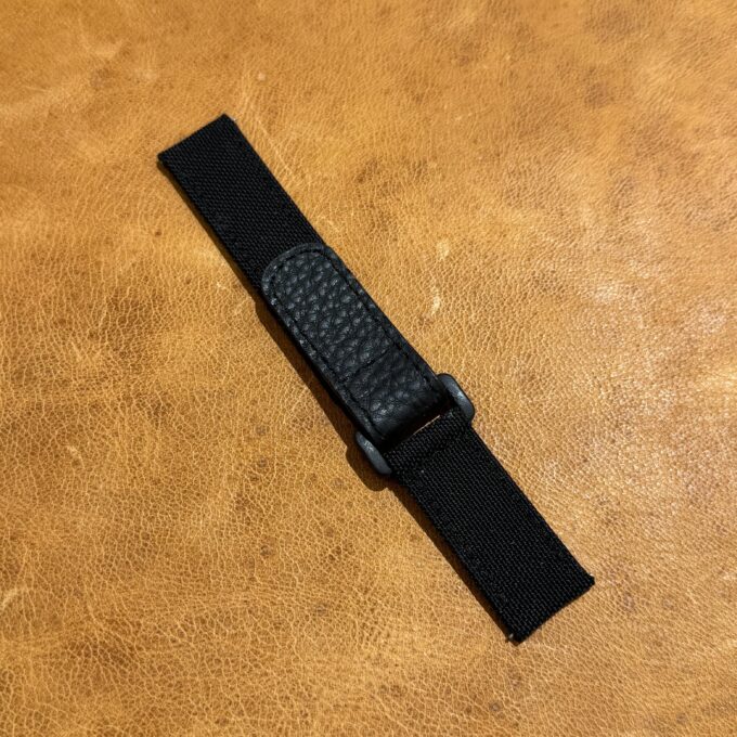 Gunny Kevlar A Velcro 317 BLACK / for PATEK NAUTILUS 5168 +QR 22mm
