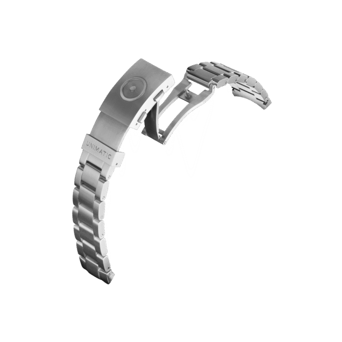 UNIMATIC UBK – U3 Brushed Solid Steel Bracelet 22mm x 18mm